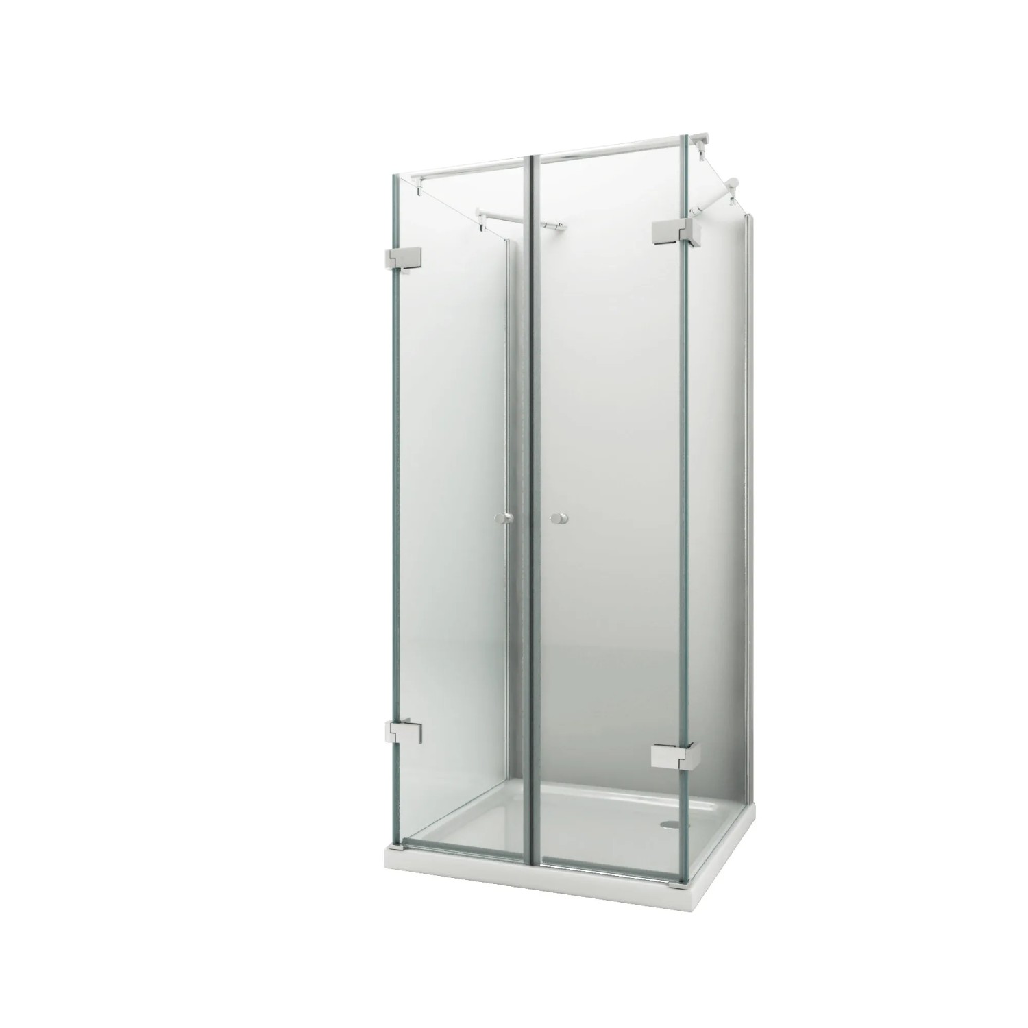 Glasdeals U Duschkabine AVILO 80 x 80 x 180 cm – 3022