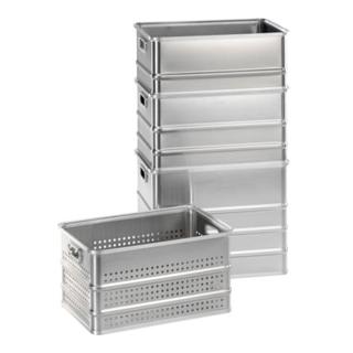 Gmöhling Stapelkasten A 152 ungelocht 60l Aluminium