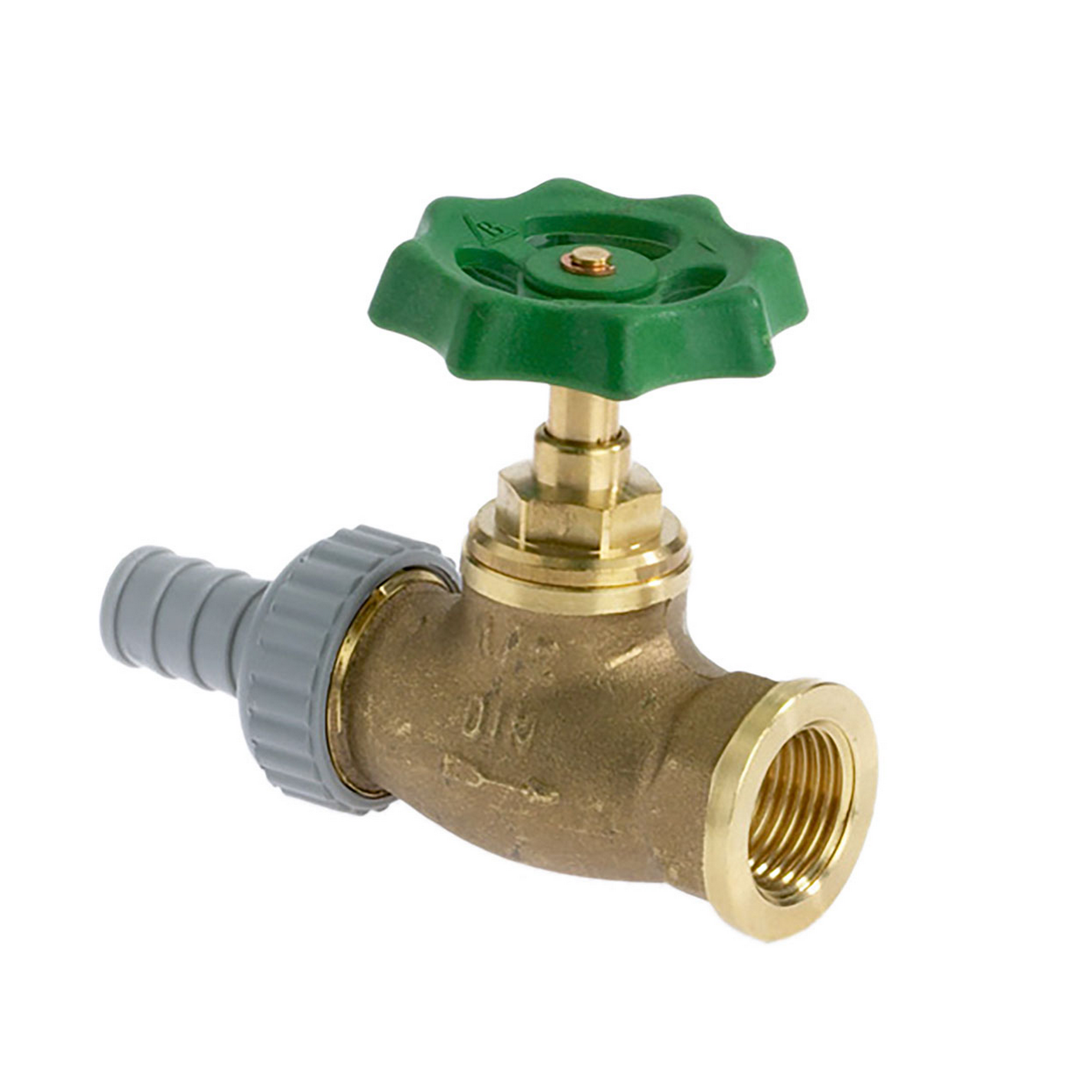 sanicomfort Durchgangsventil 21,3 mm (1/2") kesselseitig