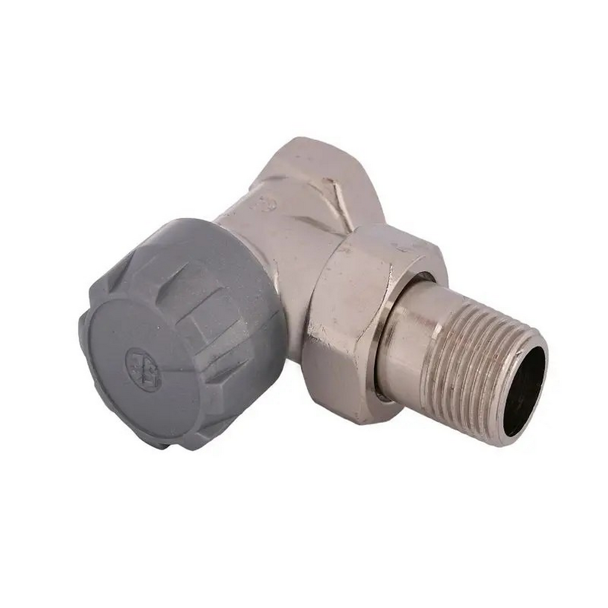 sanicomfort Eck-Thermostatventil-Set 21,3 mm (1/2") mit Thermostatkopf Bild 2