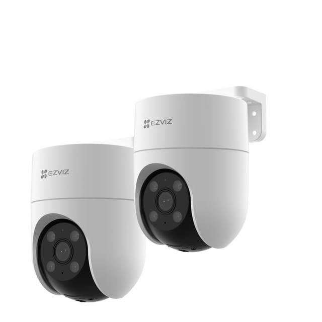 EZVIZ H8C 3MP Schwenk/Neige WLAN Kamera, 2er-Set