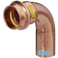 Bogen V-Press Copper AQUAGAS 90°/IA, 18 x 18mm Bild 2