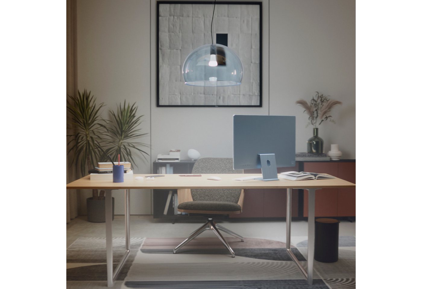 Philips Hue LED-Leuchtmittel White Ambiance 810lm smarte Lampe, E27, 4 St., Farbwechsler, Vollspektrumlicht 1000K-20000K Bild 2