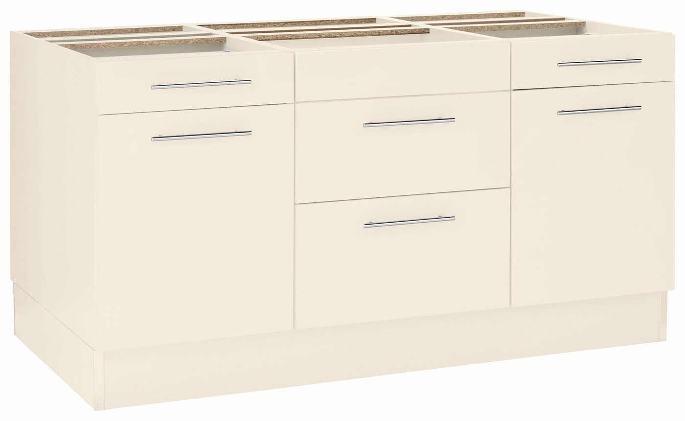 wiho Küchen Kücheninsel Ela, ohne E-Geräte, Breite 160 cm, Schubkästen mit Soft-Close-Funktion Bild 2