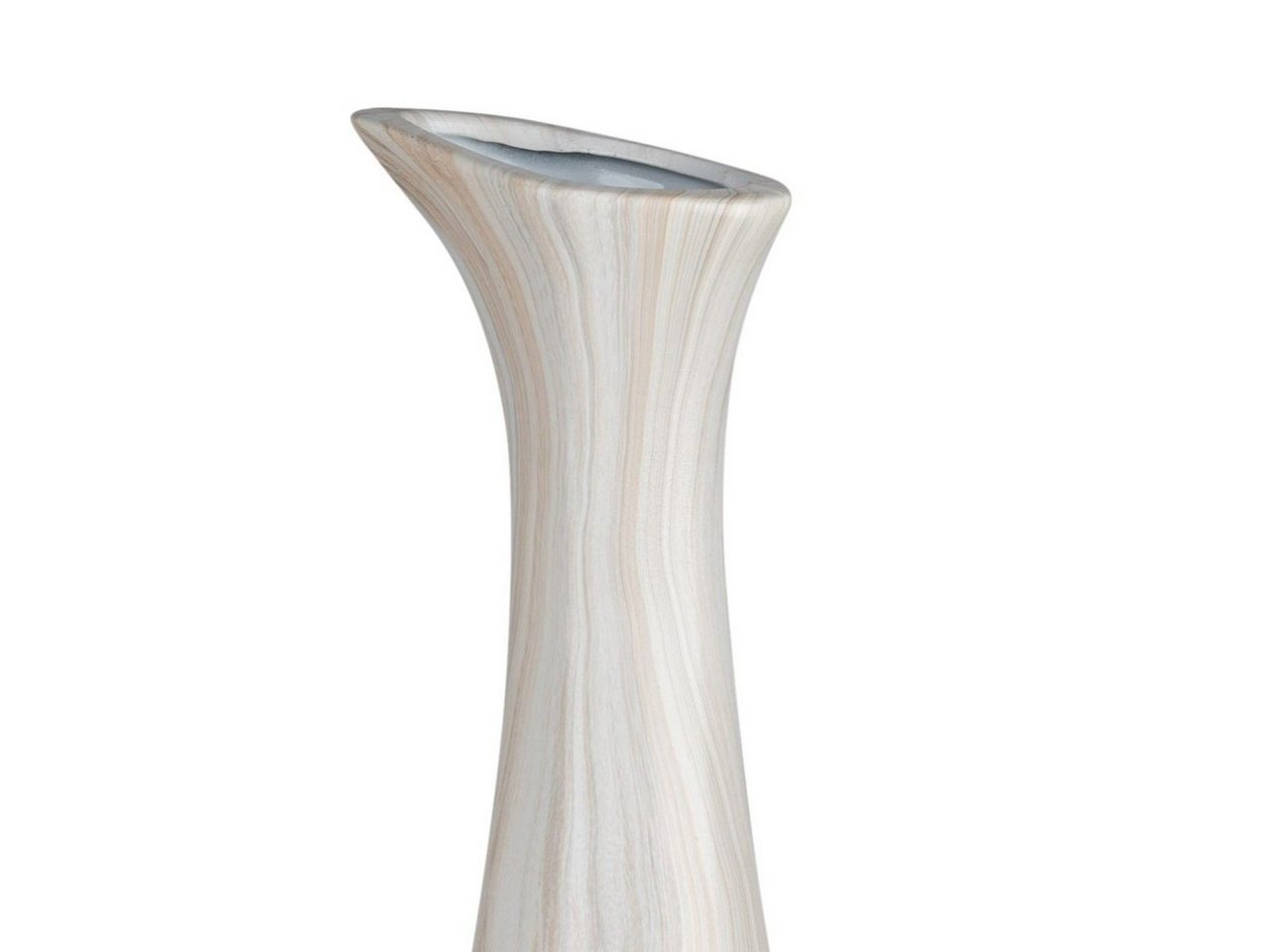 formano Bodenvase MARMOR, Höhe: 60cm, Farbe: Creme, Motiv: Marmor Bild 3