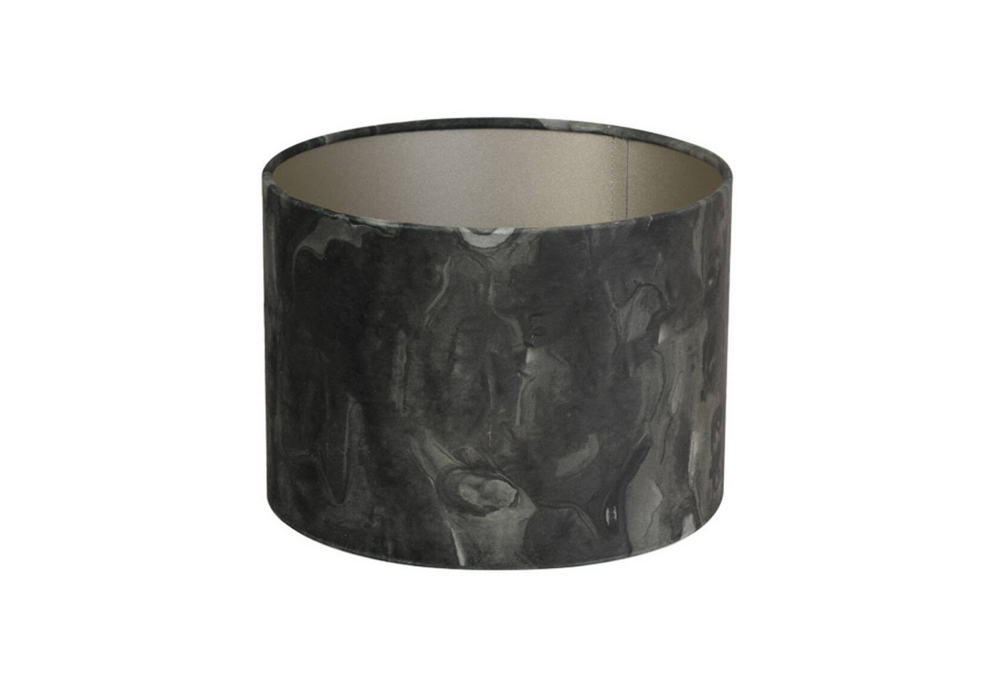 Light & Living Lampenschirm Lampenschirm Zylinder MARBLE von Light & Living Samt Grün Ø30x21 cm Bild 3