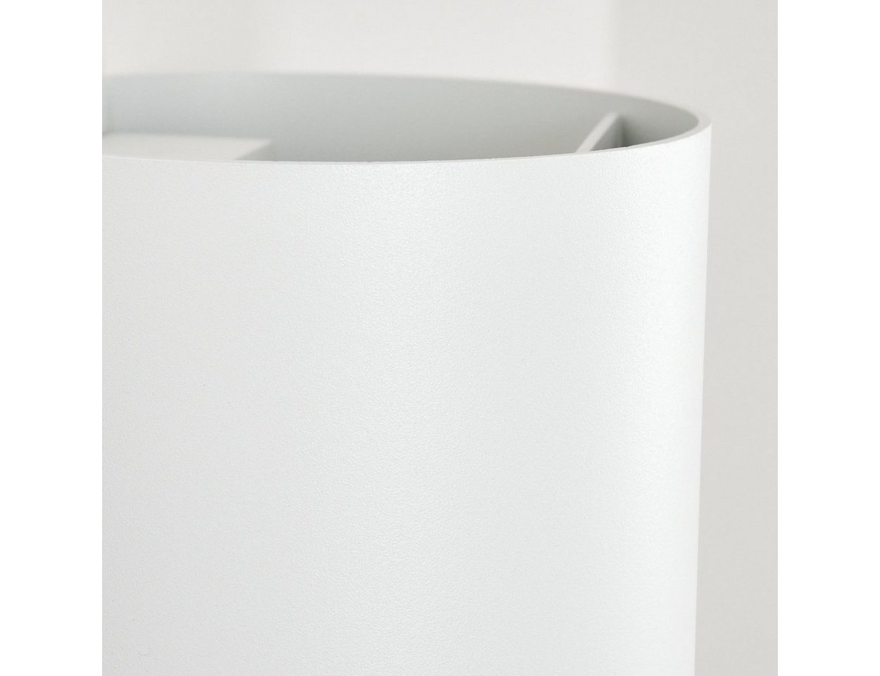 hofstein Außen-Wandleuchte Wandleuchte aus Metall in Weiß, LED fest integriert, 3000 Kelvin, Up & Down, Lichteffekte (einstellbar), LED 6 Watt, 308 Lumen Bild 4