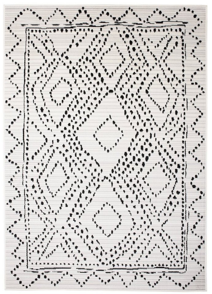 Tapiso Teppich JUNO, rechteckig, Höhe: 8 mm, Wohnzimmer, Schlafzimmer, Kurzflor Bild 3