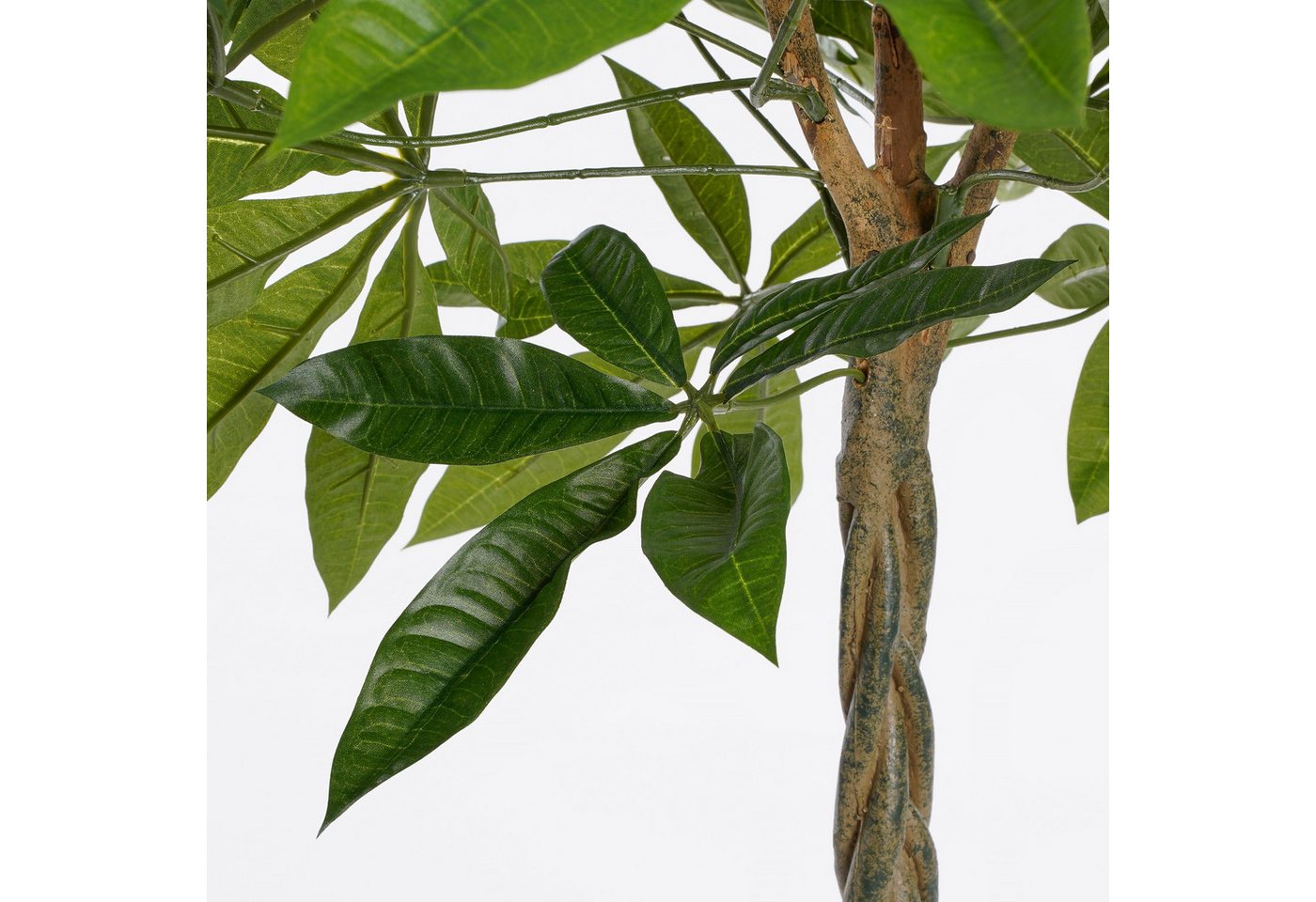 Kunstpflanze Mica Decorations Pachira in Topf gruen - h80xd60cm, Mica Decorations, Höhe 80 cm
