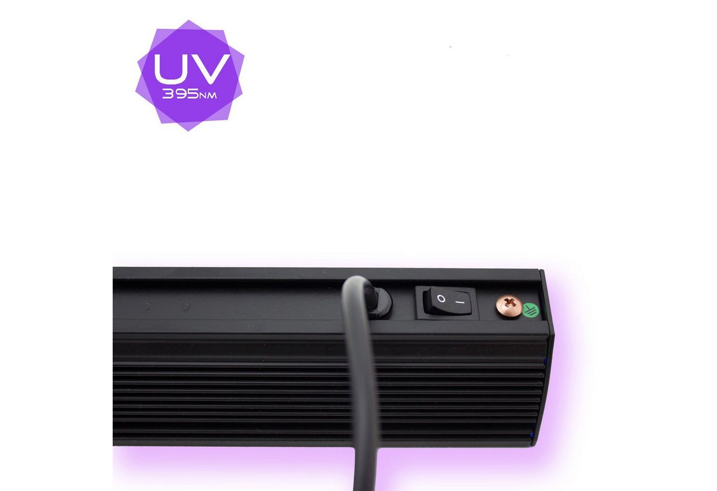 SATISFIRE Discolicht UV50LED BAR 9x3W Schwarzlicht UV LED Bar 50cm schwenkbar, UV Schwarzlicht Bild 5