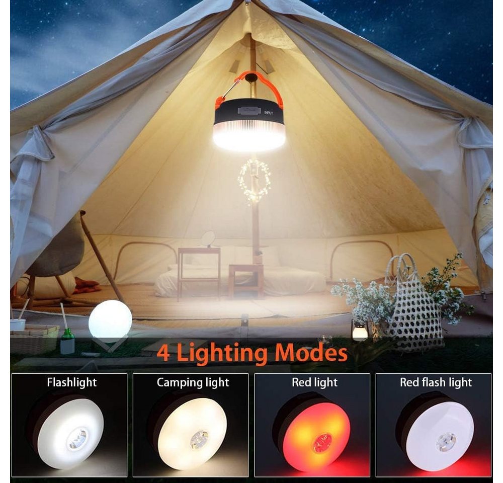 FELIXLEO LED Tischleuchte LED Campinglampe Magnetisch Powerbank Campinglaterne Bild 4