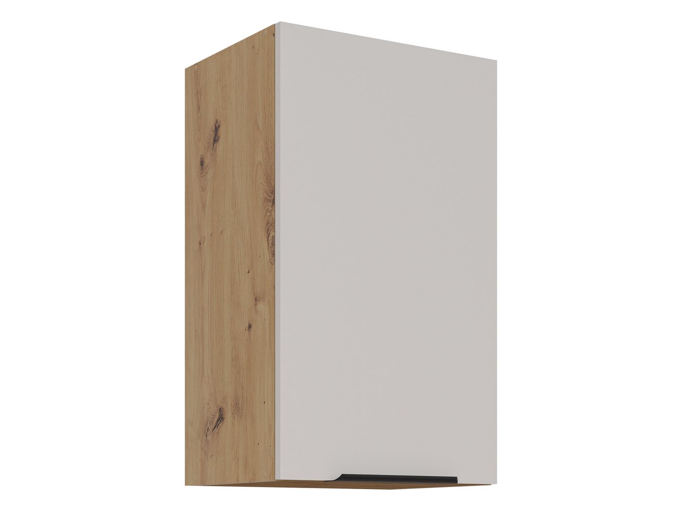 MIRJAN24 Hängeschrank Solea 45 G-72 1F (mit Drehtür) 45x31x72 cm, Metallgriff in der Farbe Schwarz Bild 5