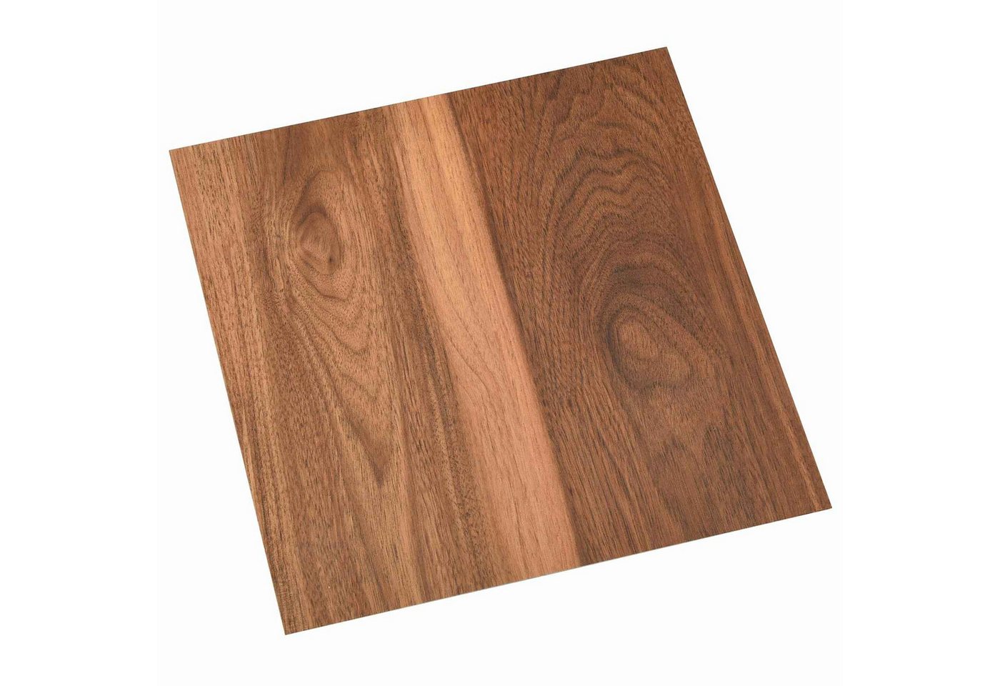 vidaXL Teppichboden Selbstklebende Bodenplanken Holzfarbe 30,5 x 30,5 cm 20 Stk., Quadratisch, Höhe: 0.15 mm
