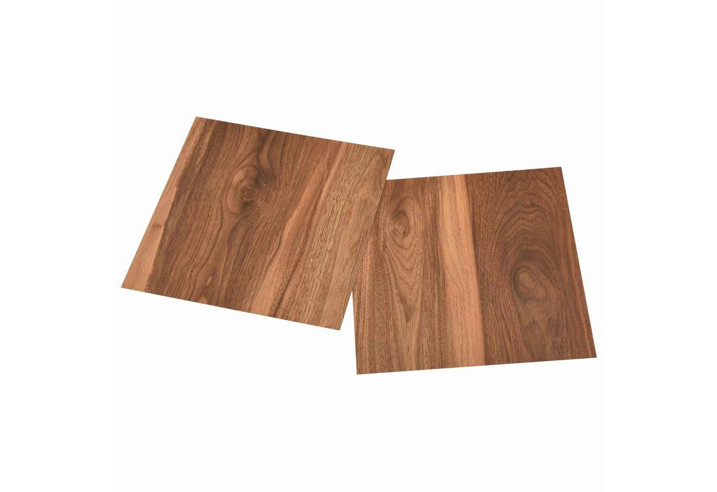 vidaXL Teppichboden Selbstklebende Bodenplanken Holzfarbe 30,5 x 30,5 cm 20 Stk., Quadratisch, Höhe: 0.15 mm Bild 2