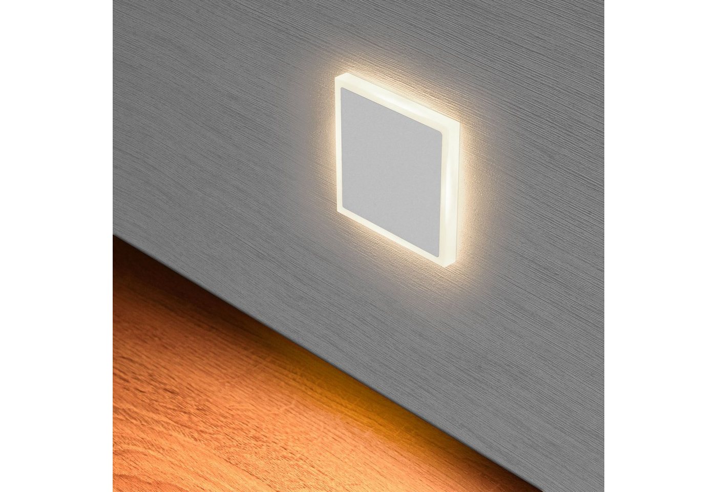 Maxkomfort LED Wandstrahler 6109, LED fest integriert, 300K, Warmweiß, Treppenbeleuchtung Bild 5