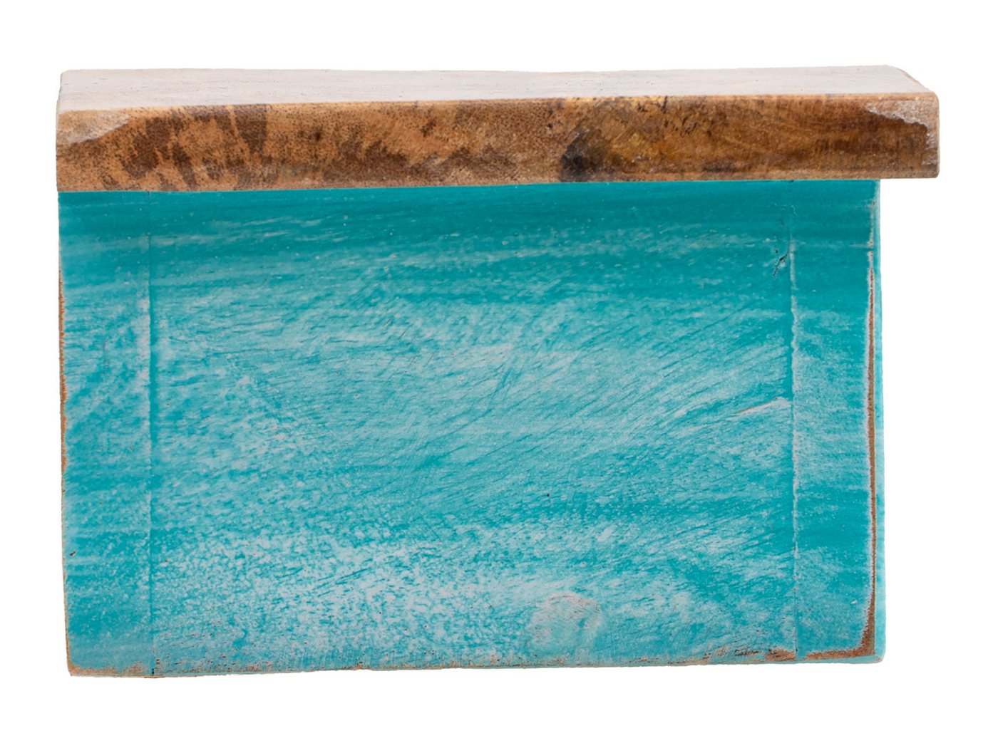 massivum Wandboard Santa Cruz 23cm Massivholz Mediterran blau Bild 5