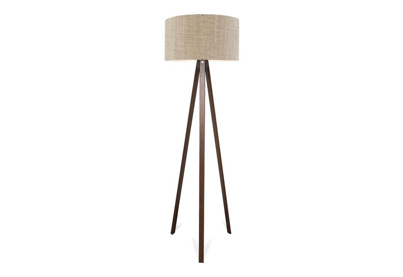 lux.pro Stehlampe, ohne Leuchtmittel, »Newport« Stehleuchte 1 x E27 Hellbraun Bild 3