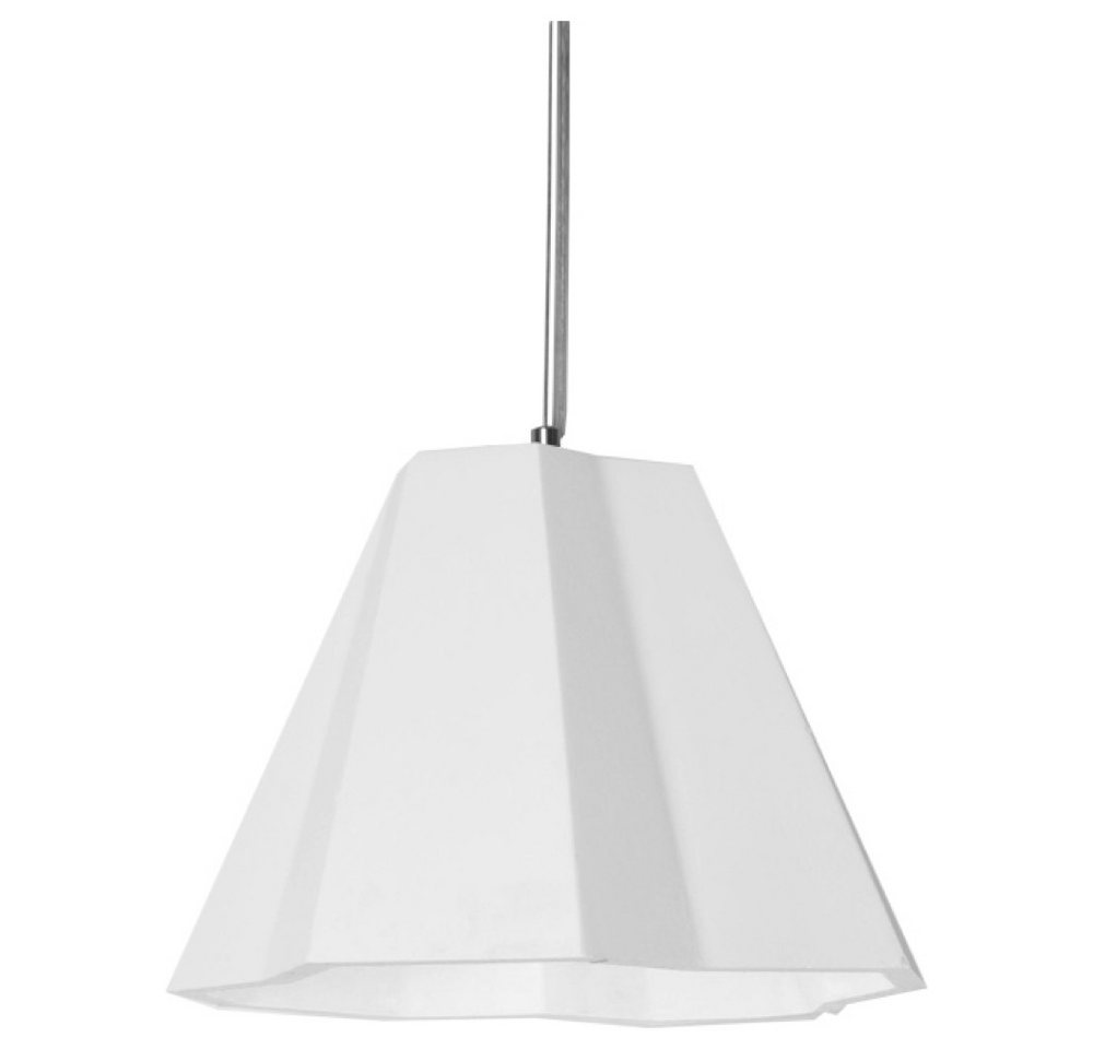 famlights Pendelleuchte Gipspendelleuchte Maria in Weiß E27 max. 40W