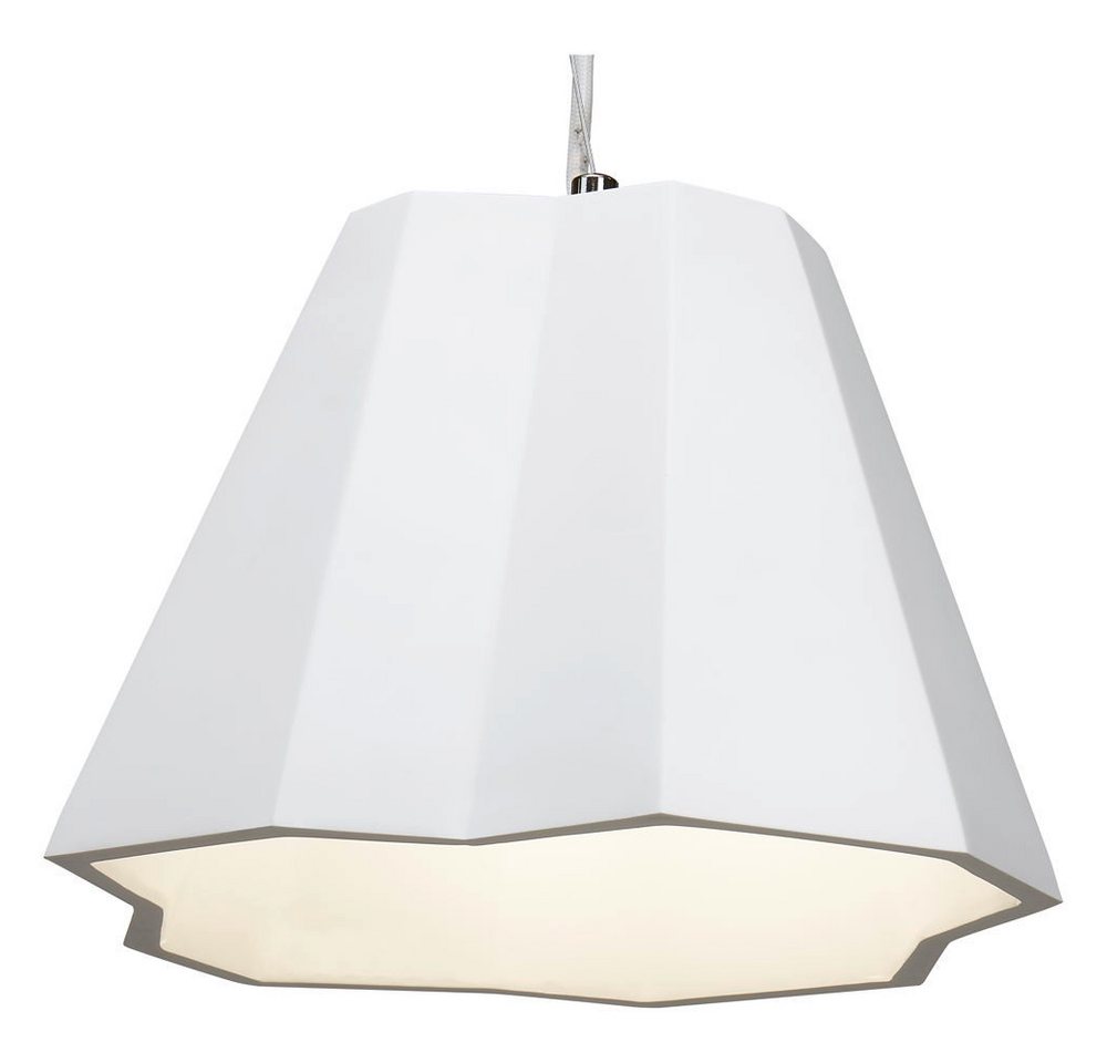 famlights Pendelleuchte Gipspendelleuchte Maria in Weiß E27 max. 40W Bild 2