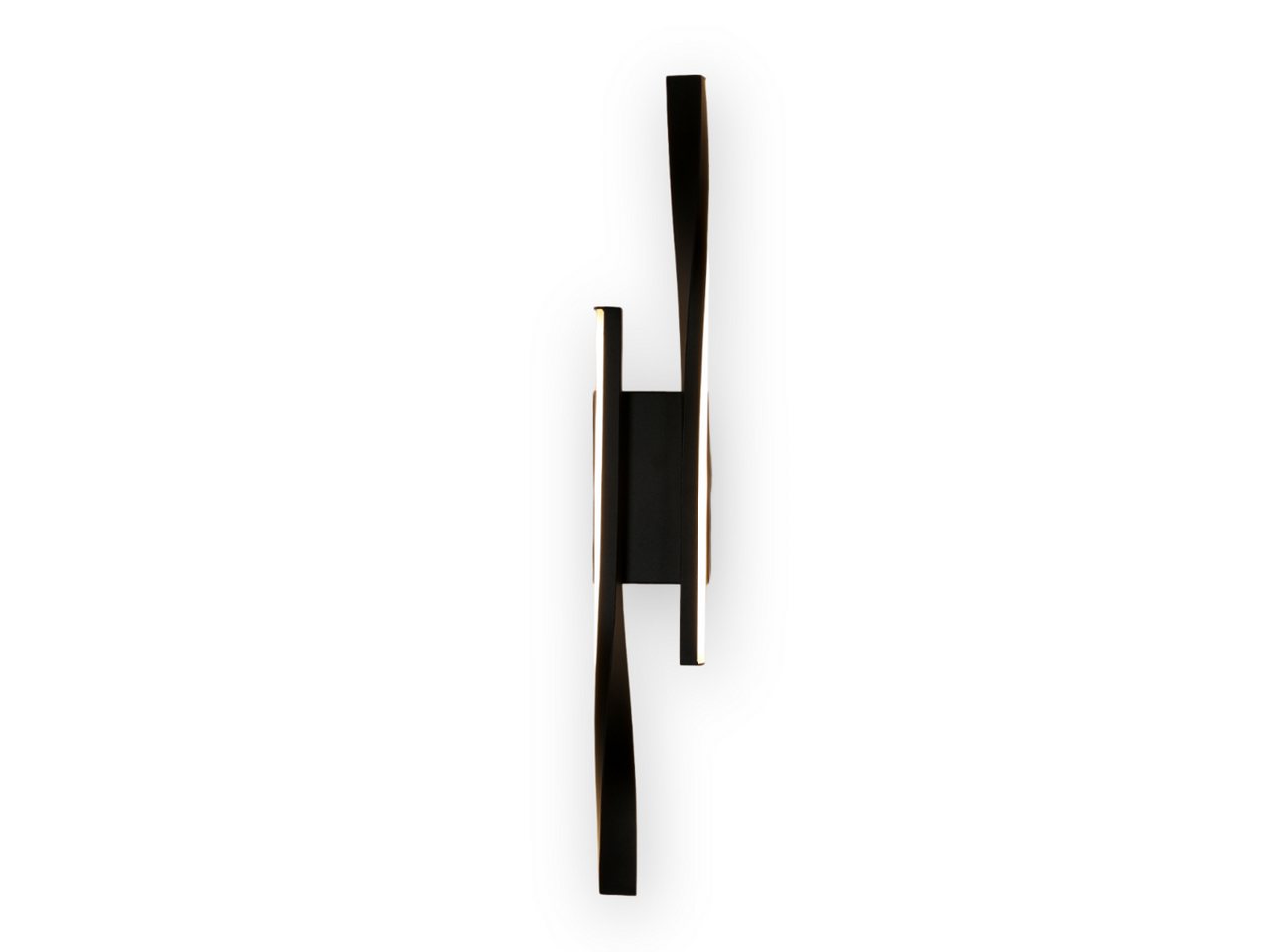 Riserva Kronleuchter LED Wandleuchte Innen 16W Schwarz Warmweiß 42 cm, LED wechselbar Bild 2