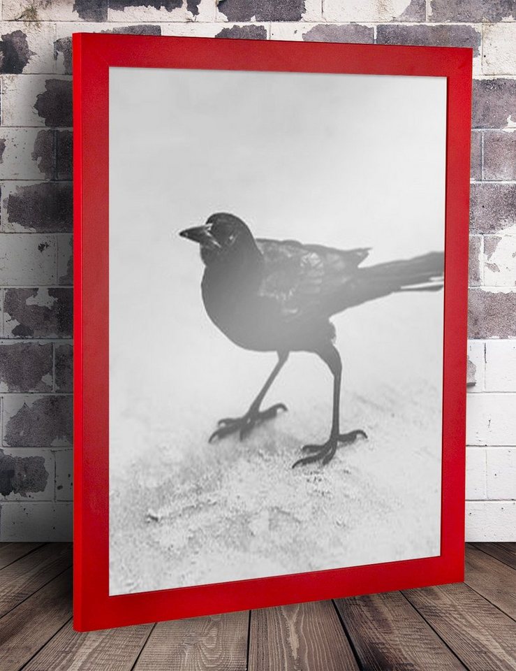 Einzelrahmen Bilderrahmen Bern, (1 Stück), 60x90 cm, Rot, MDF Bild 5