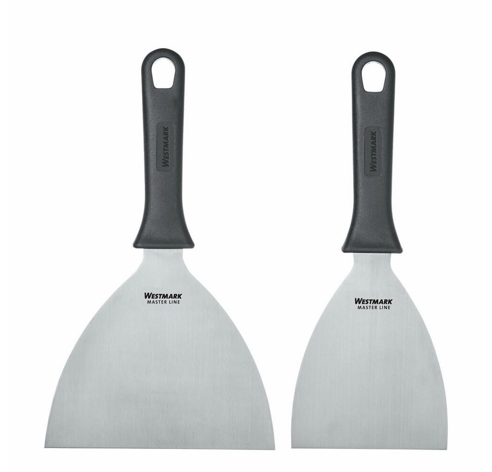 WESTMARK Pfannenwender Set, 2tlg.: 2 Profi-Schaber/Grill-Spachtel (Gerade, Starr, Geschlossen Bild 4