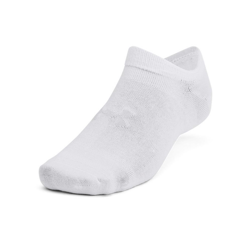 Under Armour® Sportsocken UA ESSENTIAL NO SHOW 6PK (Packung, 6-Paar) für sportive Aktivitäten, mit Elasthan-Anteil