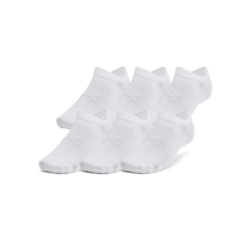 Under Armour® Sportsocken UA ESSENTIAL NO SHOW 6PK (Packung, 6-Paar) für sportive Aktivitäten, mit Elasthan-Anteil Bild 4