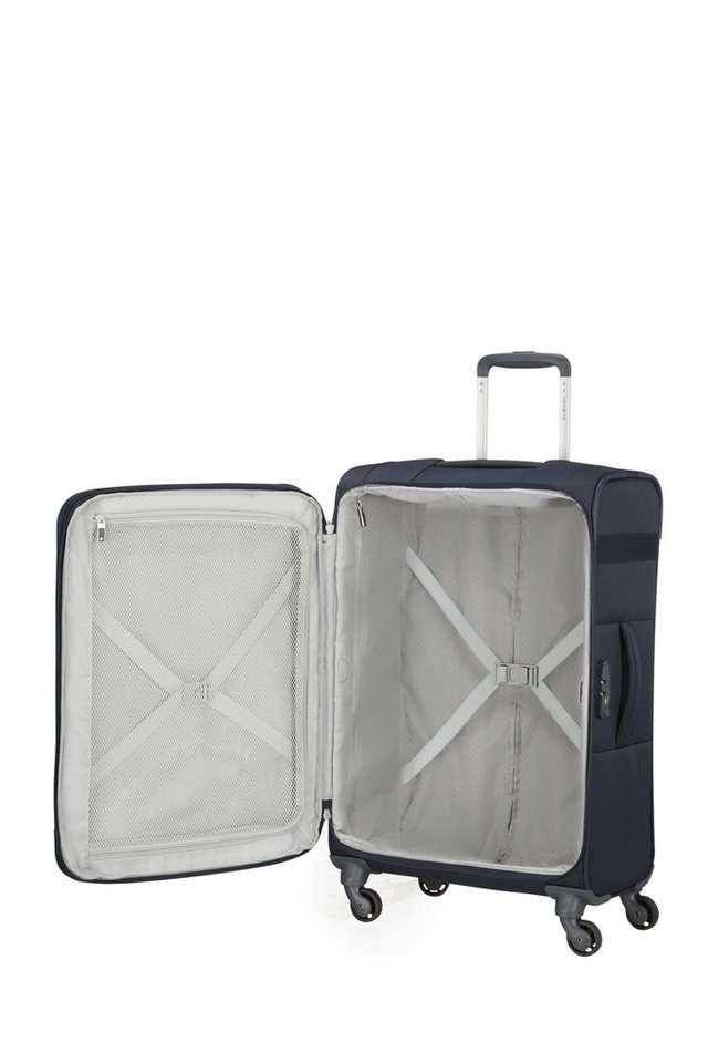 Samsonite Koffer SAMSONITE Citybeat Spinner 66/24 EXP Navy Blue, Mit 4 Rollen Rollen Bild 2