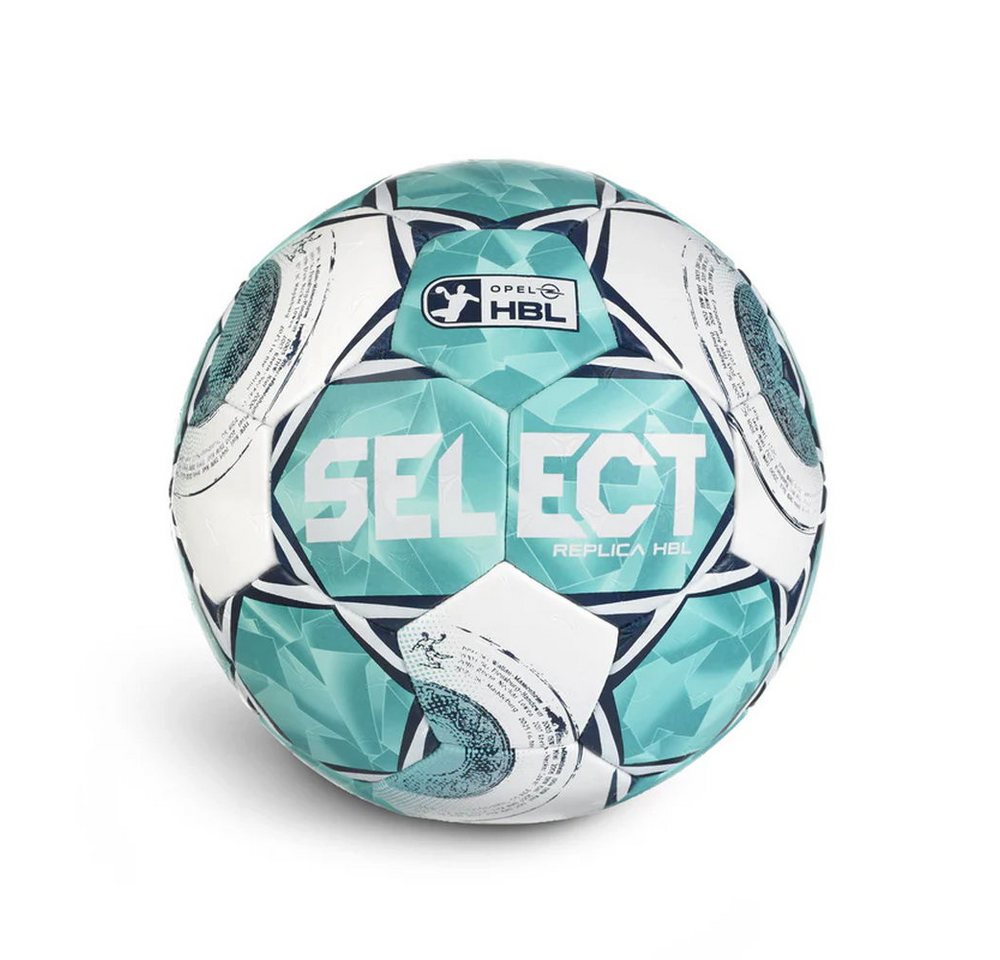 Select Handball Replica v26 (Saison 2026/2027) weiss/blau - Trainingsball Bild 3