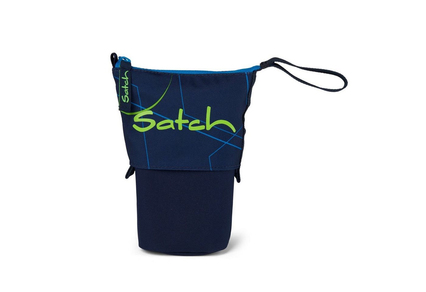 Satch Schulranzen Pencil Slider Blue Tech (1 Stück), Mäppchen, Stifthalter, Etui Bild 2