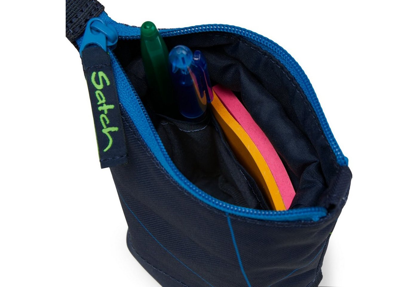 Satch Schulranzen Pencil Slider Blue Tech (1 Stück), Mäppchen, Stifthalter, Etui Bild 5