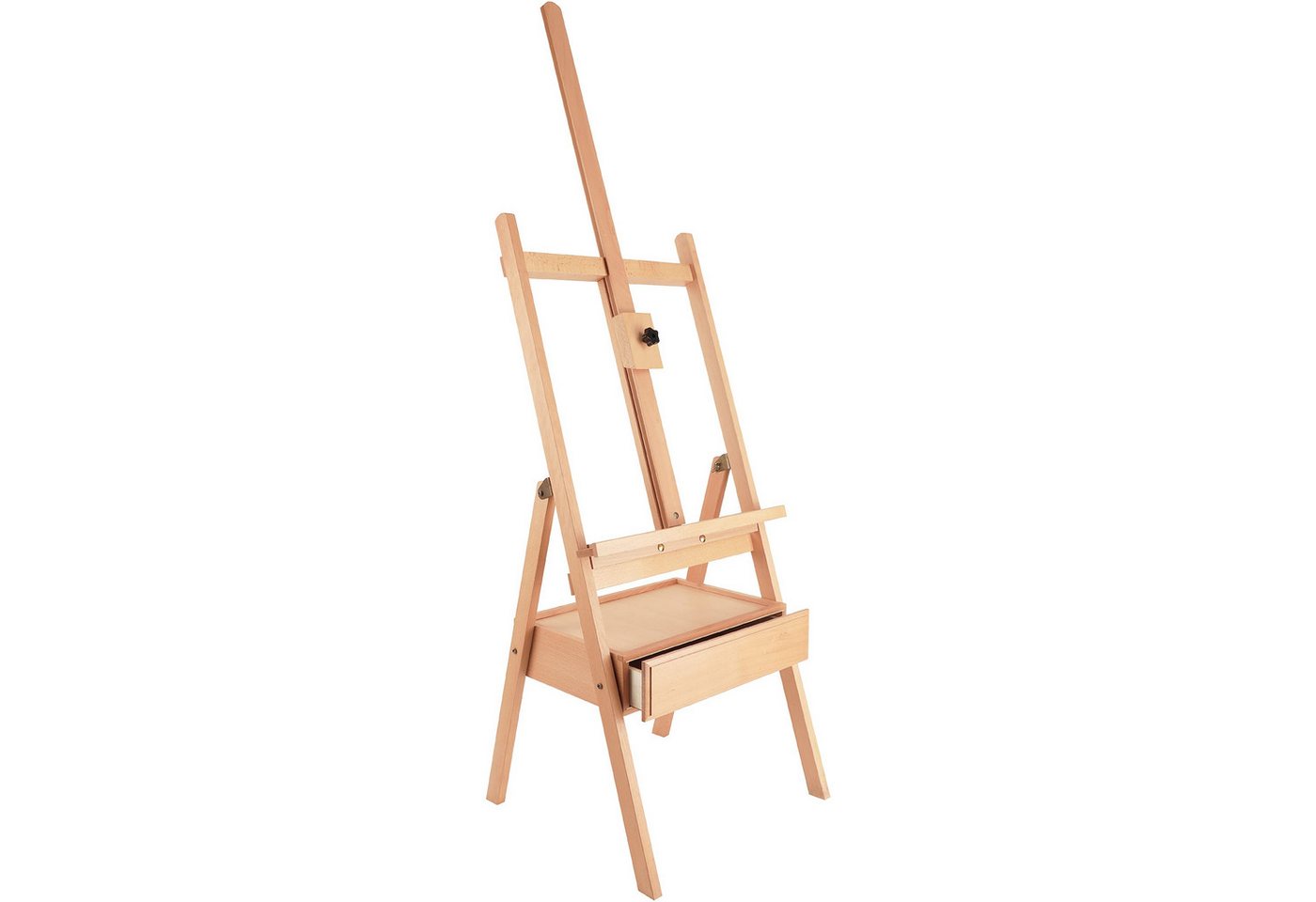 Kurtzy Staffelei Kurtzy Atelierstaffelei 190 cm Holz H-Form mit Koffer Bild 2