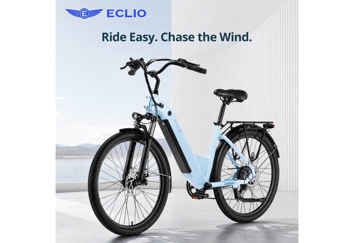 Vankel E-Bike Mountainbike e bike für herren 26 zoll 18.2AH 36V 655WH damen 120km Elektrofahrrad, Kettenschaltung, Heckmotor, 655 Wh, (Beleuchtungsset mit Batterieladegerät, Batterieschlüssel, Werkzeug), Komfortables Stadtrad mit Scheibenbremsen & 26" Bereifung für Pendler Bild 2