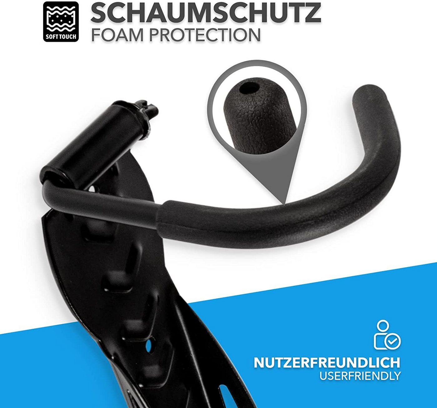 Kubus Fahrradständer Fahrradhalterung Kian, schneller & einfacher Aufbau