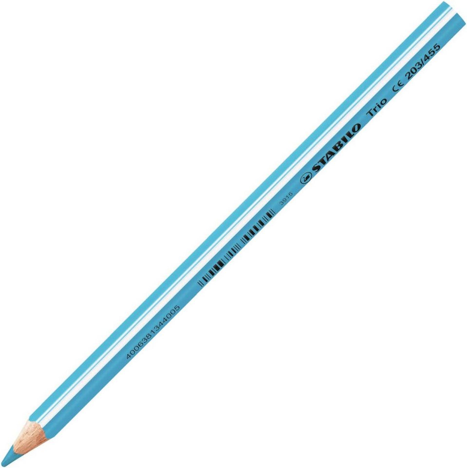STABILO Buntstift Dreikant-Buntstift 2x 18er Pack, dick, ideal für Kinder, Ergonomische Form, leuchtende Farben Bild 4