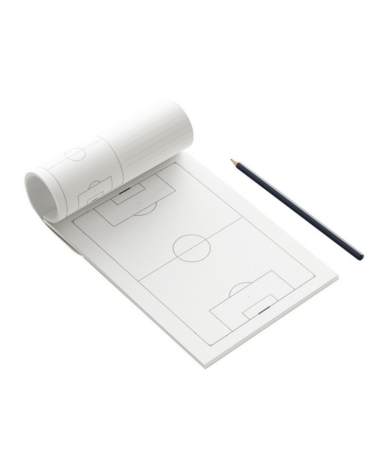 Cawila Trainingshilfe Cawila PRO Notepad, Fußball, 50 Blatt, A5 Bild 3
