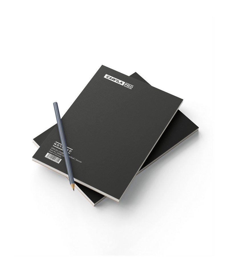 Cawila Trainingshilfe Cawila PRO Notepad, Fußball, 50 Blatt, A5 Bild 4