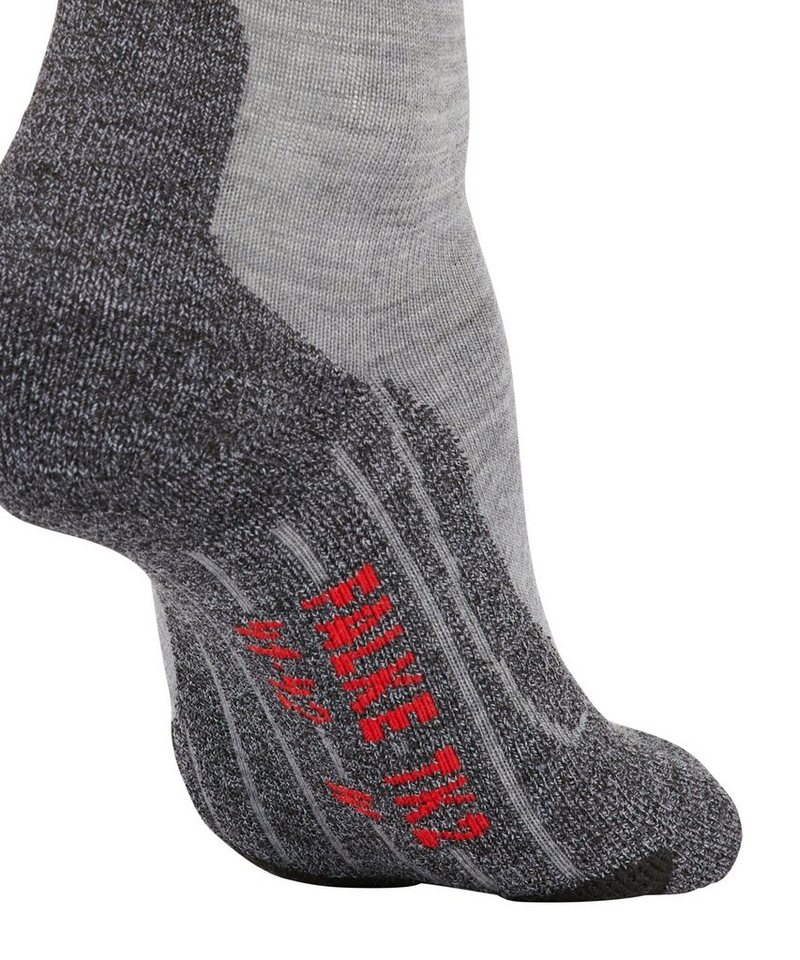 FALKE Wandersocken TK2 Explore Melange Trekking Socken (1-Paar) Hoher Komfort im Mittelgebirge