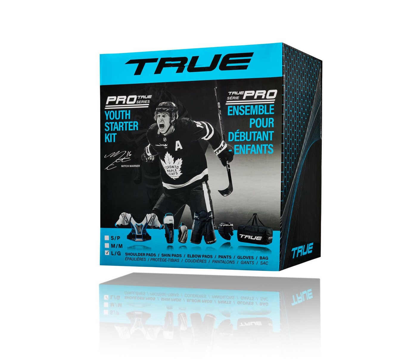 TRUE Protektoren-Set Eishockey Starter Set True Hockey S23 Youth Bambini Bild 3