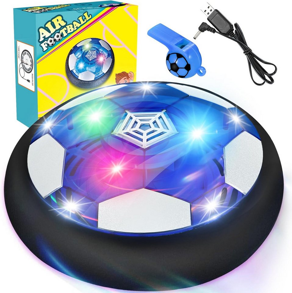 Ophy Spielball LED Hoverball – wiederaufladbarer Air Power Fußball für Indoor (1-St), Spiele – interaktives Schwebe-Spielzeug für Kinder Bild 4