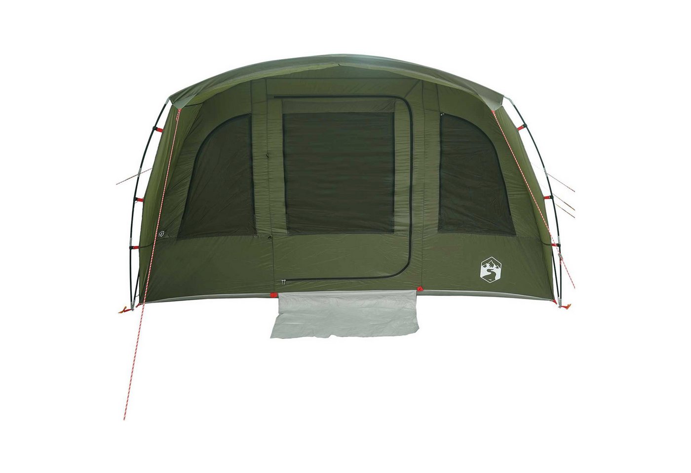 vidaXL Tunnelzelt Tunnelzelt 427 x 315 x 178 cm Olivgrün Polyester und Stahl, (1 tlg)