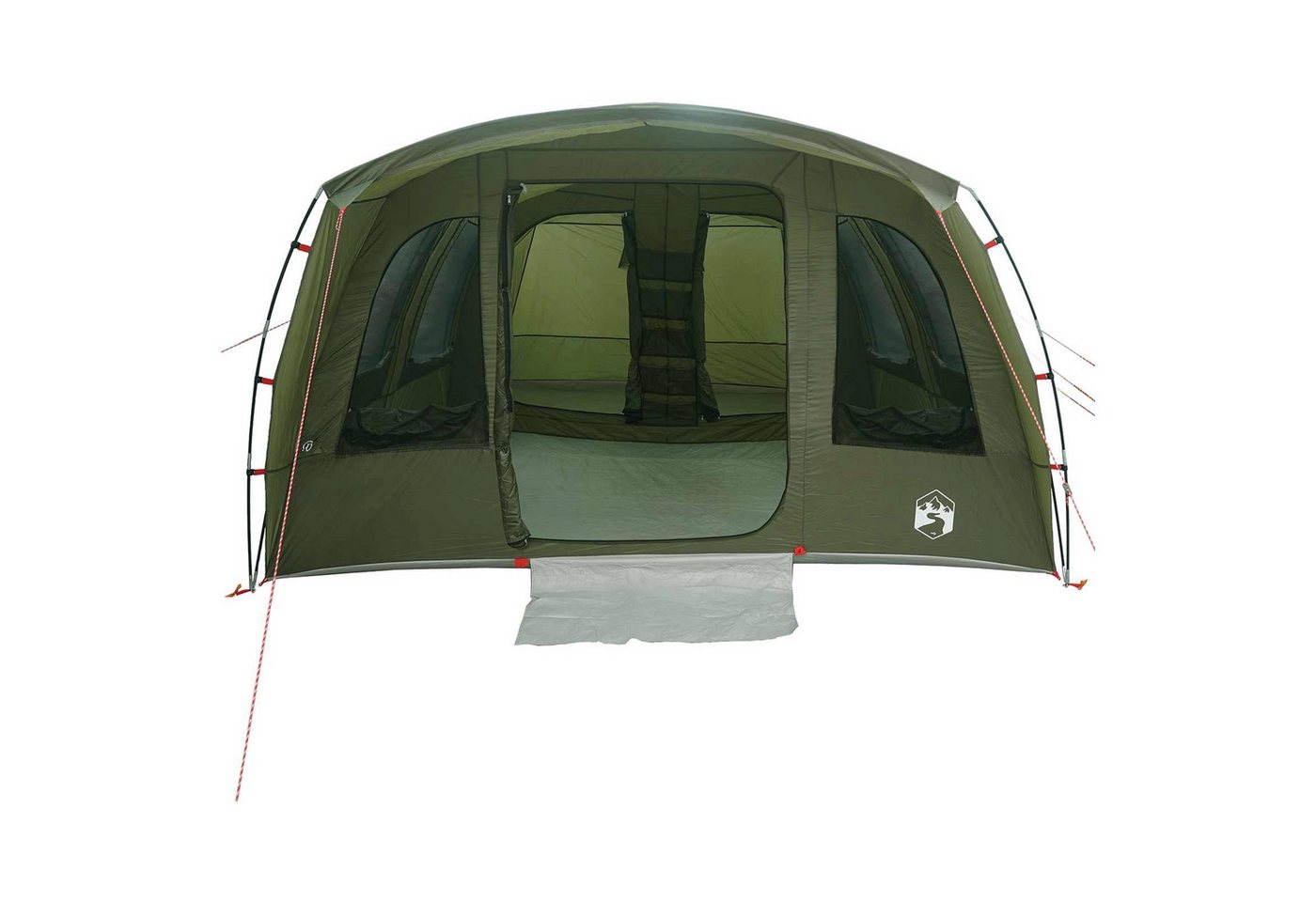 vidaXL Tunnelzelt Tunnelzelt 427 x 315 x 178 cm Olivgrün Polyester und Stahl, (1 tlg) Bild 4