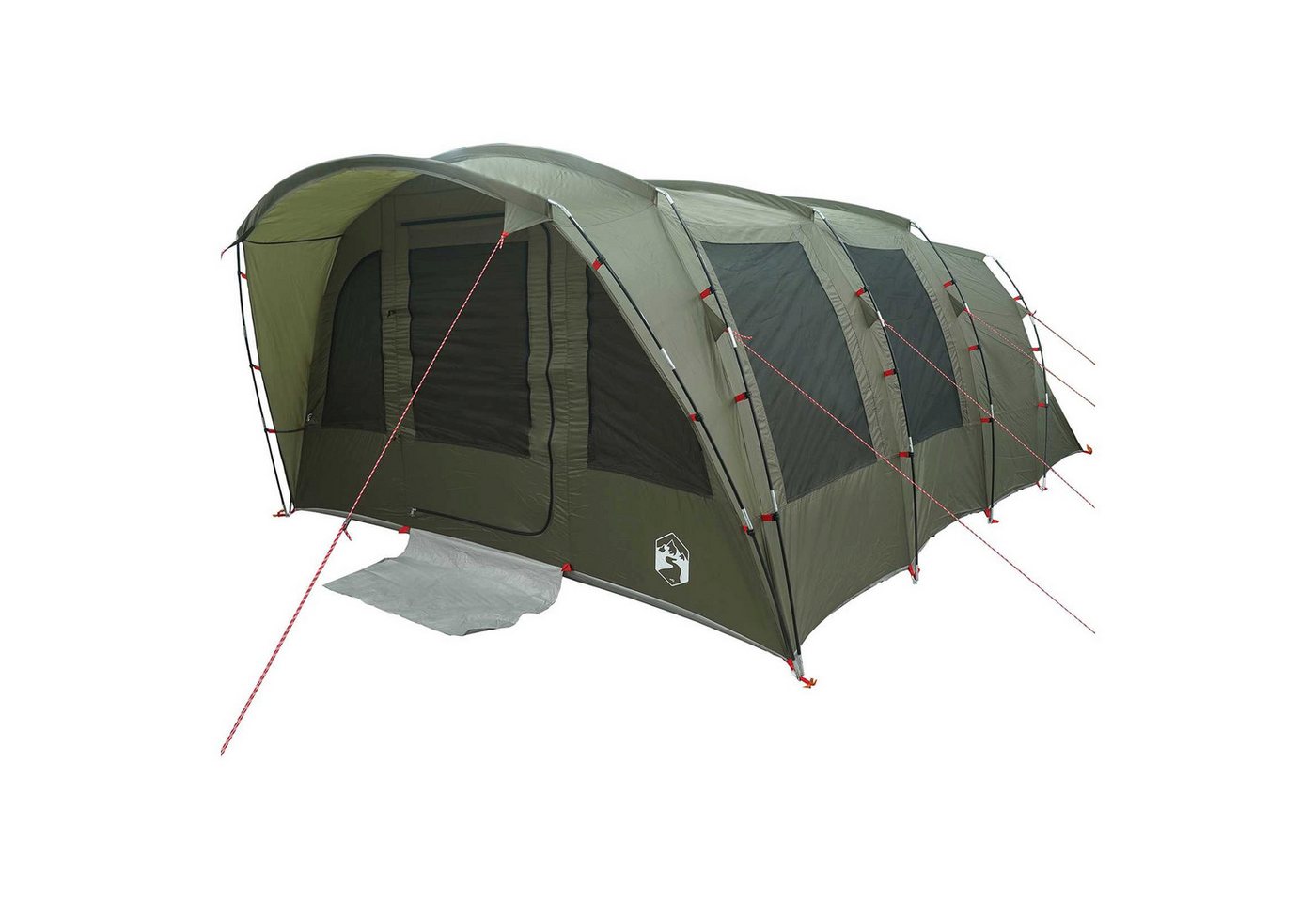 vidaXL Tunnelzelt Tunnelzelt 427 x 315 x 178 cm Olivgrün Polyester und Stahl, (1 tlg) Bild 5