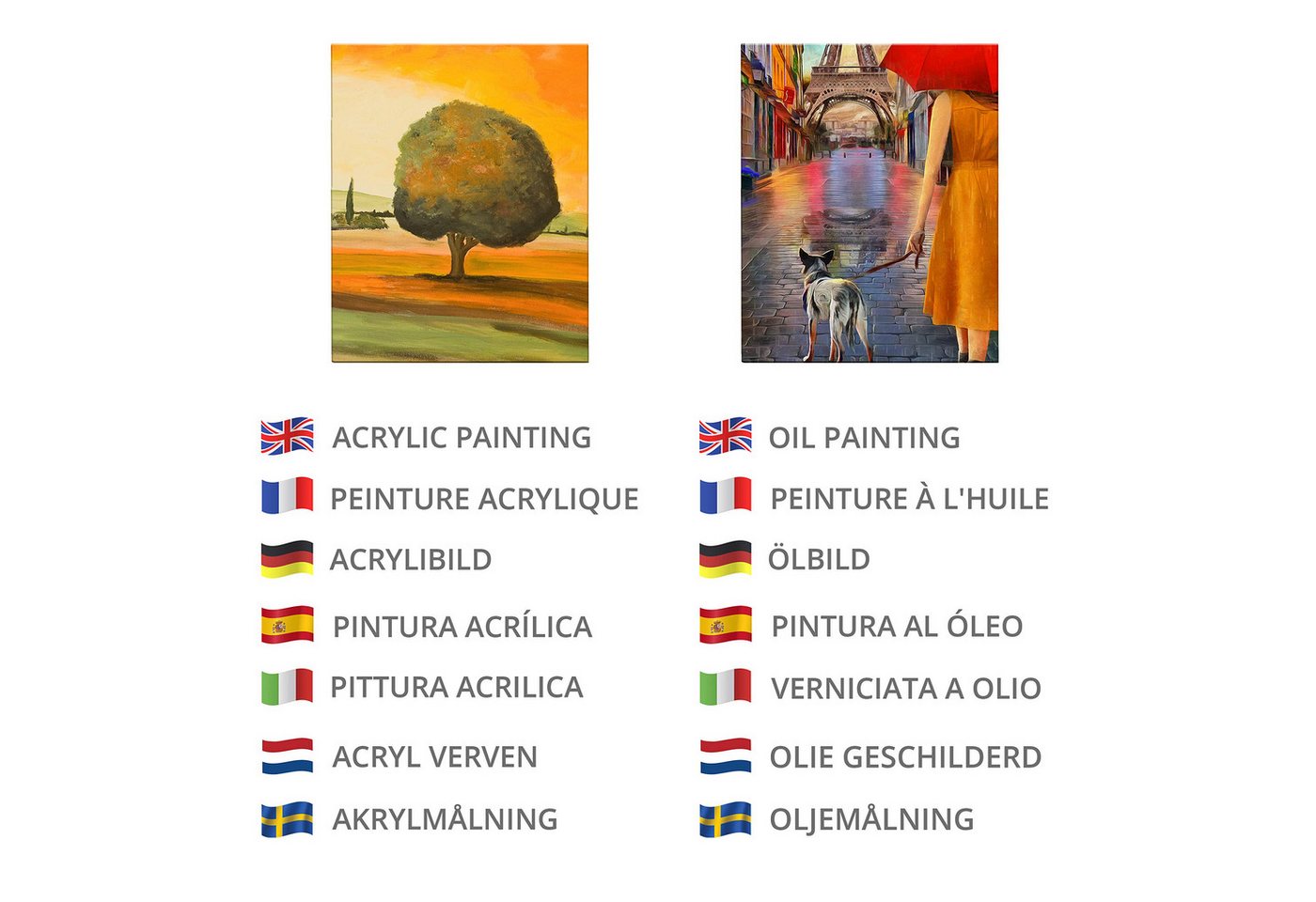 Kurtzy Leinwand Kurtzy 2er Leinwand 90 x 120 cm für Acryl- und Ölmalerei Bild 3