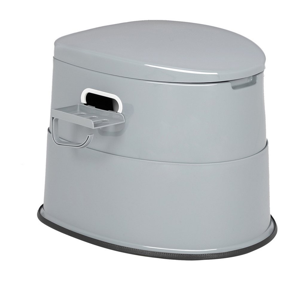 Bonnlo Campingtoilette tragbar, mobile Toilette mit Sitz, Deckel und Toilettenpapierhalter, (1-St), Leicht, stabil, multifunktional & leicht zu reinigen Bild 2