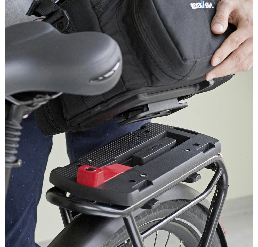 KlickFix Fahrradtasche KLICKfix GTA Kupplungs-Set schwarz für Körbe/ Boxen und Taschen Bild 2