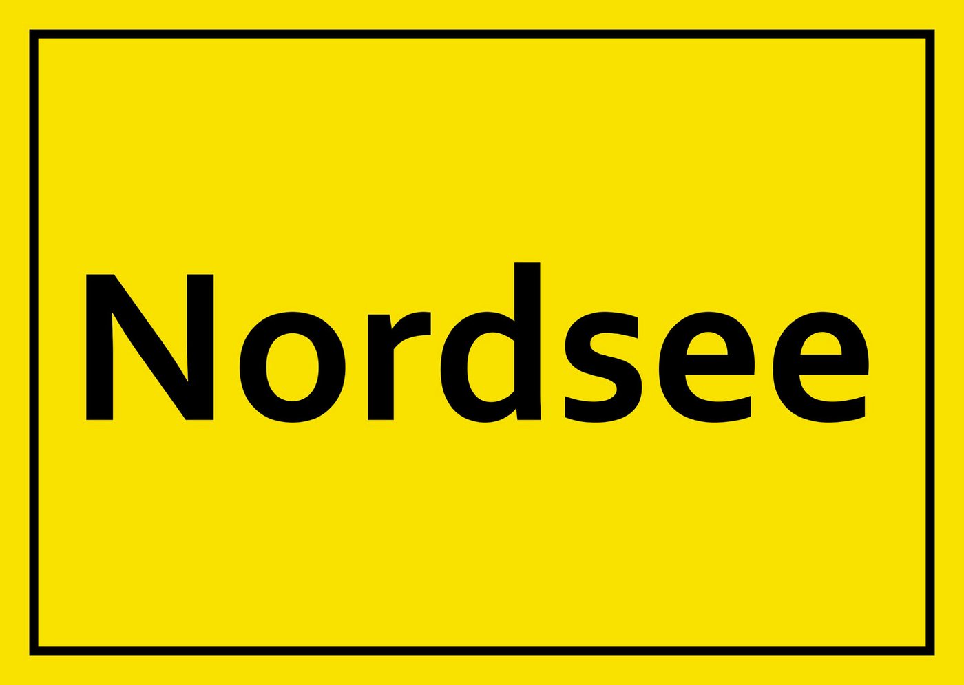 Hermann Schütz Aufkleber Aufkleber Nordsee Bild 3