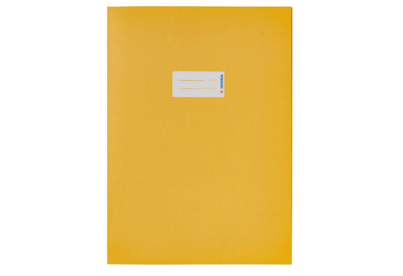 HERMA Schulheft Herma Heftschoner Papier A5 gelb
