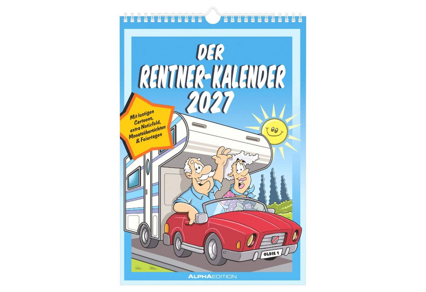 Wandkalender Der Rentner-Kalender 2027 Bild 3